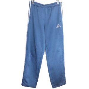 ADIDAS Active Pant 3 Stripes Blue With Grey Stripes Size Medium